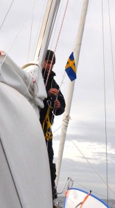 Schwedische Gastlandflagge